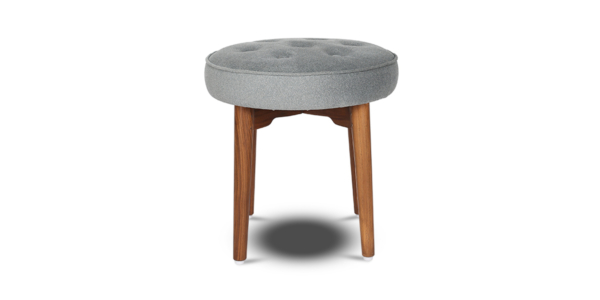 Tala Teak Stool Upholstered