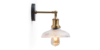 Merlin Glass Wall Light 8″_1