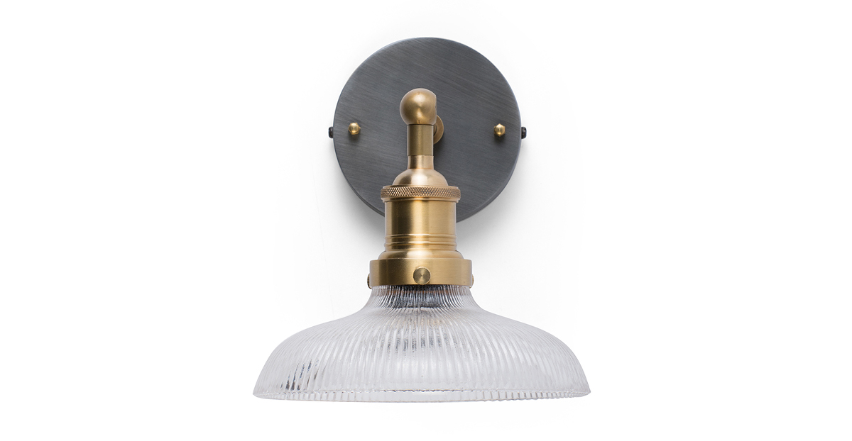 Merlin Glass Wall Light 8″_2