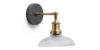 Merlin Glass Wall Light 8″_3
