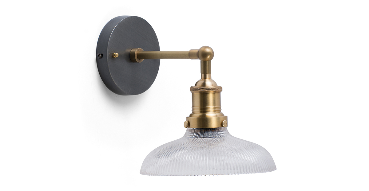 Merlin Glass Wall Light 8″_3