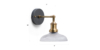 Merlin Glass Wall Light 8″_4