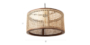 Teak & Ratten ceiling light_4