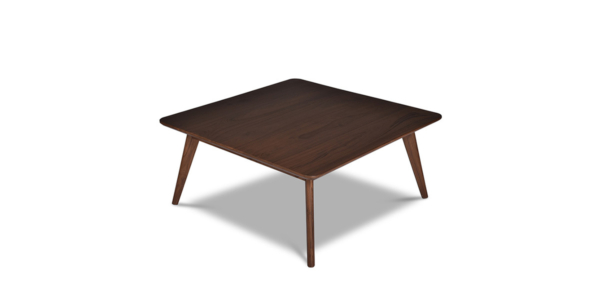 Buy wood furniture online - Buy expertly crafted wood coffee table - Lap and Dado furniture studio, Tempe solid teak wood square coffee table for living room/ family room