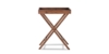 Lap and Dado Amora Teak and Rattan Tray Table 2
