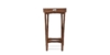 Lap and Dado Amora Teak and Rattan Tray Table 3