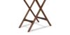 Lap and Dado Amora Teak and Rattan Tray Table 6