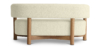 Lap and Dado Avesta Oak Boucle Sofa - Ivory 4