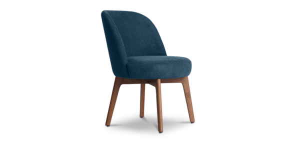 Bree Oak Dining Chair - Teak Finish