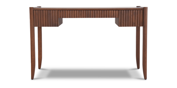 Barnet Oak Study Table - Teak Finish