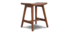 Lap and Dado Nara Teak Stool 2