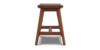 Lap and Dado Nara Teak Stool 3