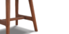 Lap and Dado Nara Teak Stool 5