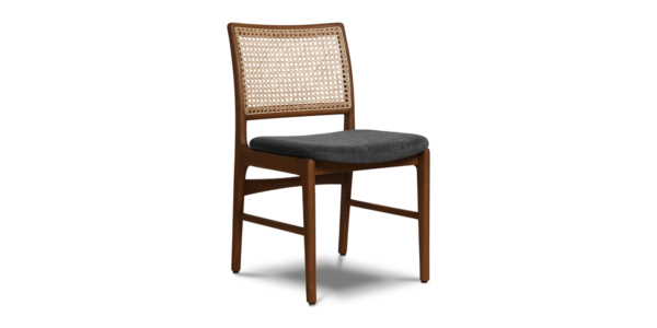 Riga Teak and Rattan Dining Chair