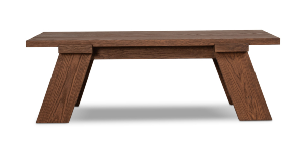 Homer Oak Coffee Table - Teak Finish