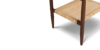 Lap and Dado Elda Teak and Rattan Side Table 7