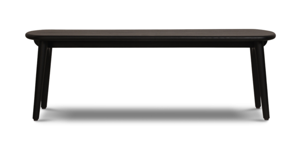 Sumy Ash Bench - Black Finish