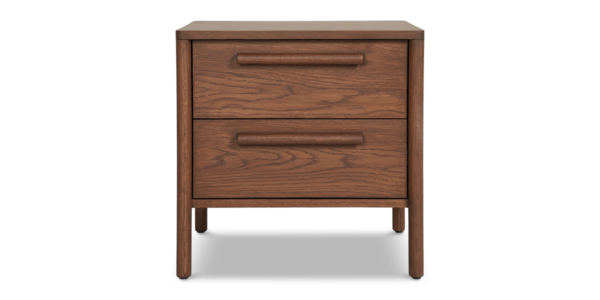 Lagos Oak Side Table - Teak Finish