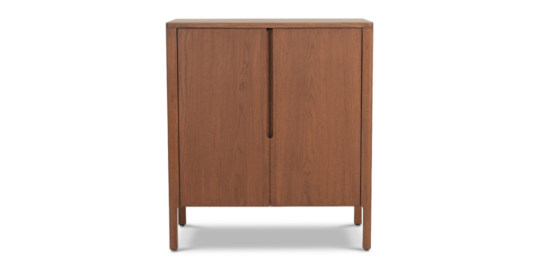 Monroe Oak Cabinet - Teak Finish