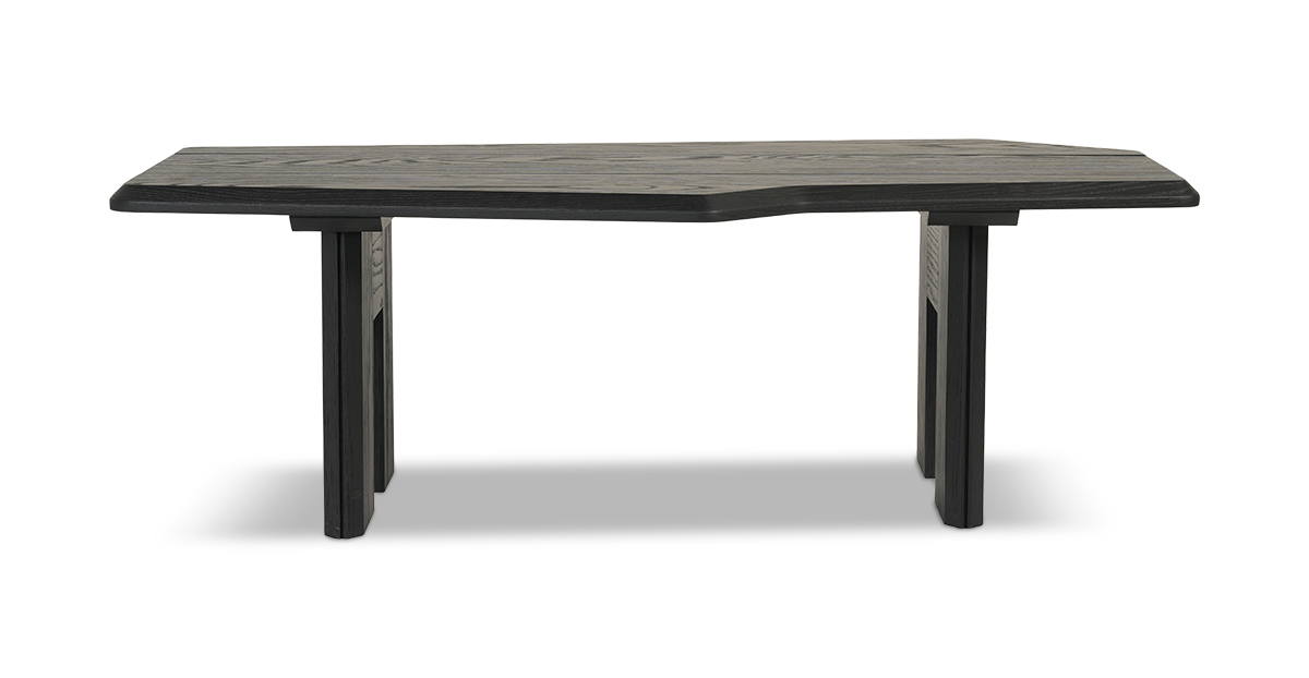 Lap and Dado Leeds Ash Coffee Table Black 1