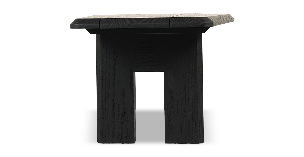 Lap and Dado Leeds Ash Coffee Table Black 4