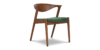 Lap and Dado Siwan Teak Chair Copeland Greenstone 1